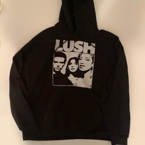 Lush hooded sweatshirt